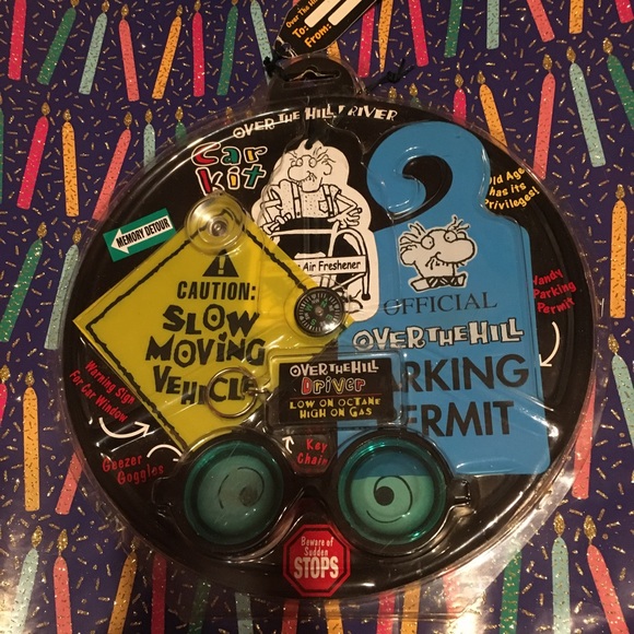 🎈🎉“Over The Hill Driver” Humor 😂🤣😁Birthday gift 🎁 🎉🥳 - Picture 2 of 4